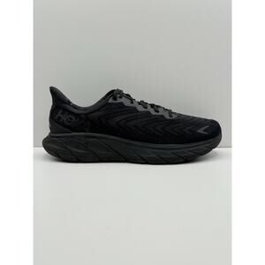 Size 11.5D Hoka One One Arahi 6 Men's Black / Silver Outdoor Running Shoes